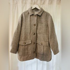 Madewell Wool Blend Chore Coat